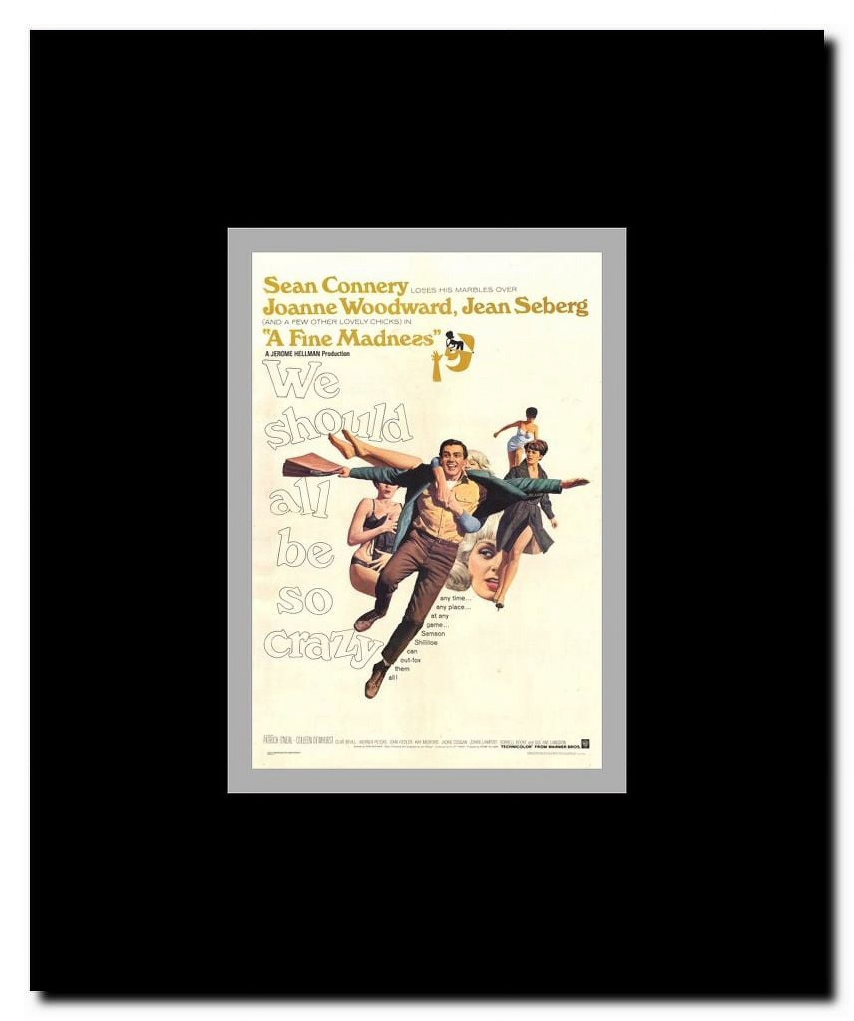 A Fine Madness Framed Movie Poster