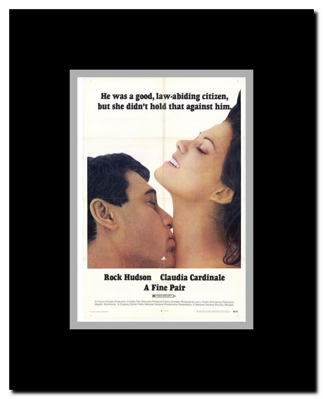 A Fine Pair Framed Movie Poster