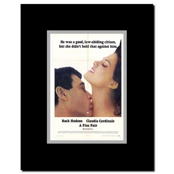 A Fine Pair Framed Movie Poster
