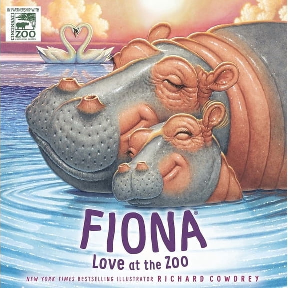 A Fiona the Hippo Book Fiona, Love at the Zoo, (Hardcover)