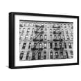 thumbnail image 1 of Art.com A Fire Escape of an Apartment Building in New York City Photographic Print by kasto, Black Frame Wall Art, 23" x 17", 1 of 4