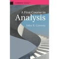 thumbnail image 1 of Pre-Owned A First Course in Analysis (Hardcover) 1107173140 9781107173149, 1 of 1