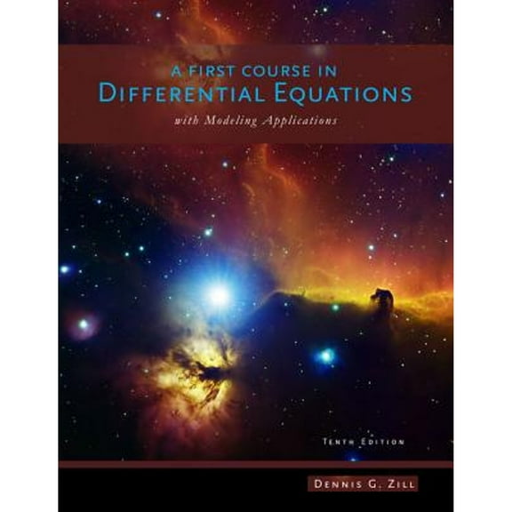 Pre-Owned A First Course in Differential Equations with Modeling Applications, 9781111827052, 1111827052, Hardcover, 10 edition