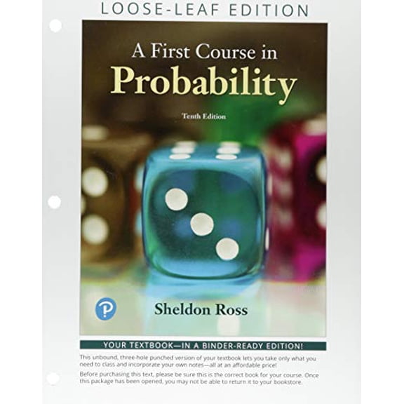 Pre-Owned A First Course in Probability (Edition 10) (Other)