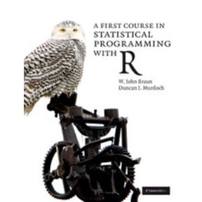 Pre-Owned A First Course in Statistical Programming with R 9780521694247 Used