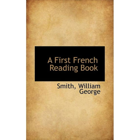 A First French Reading Book Paperback