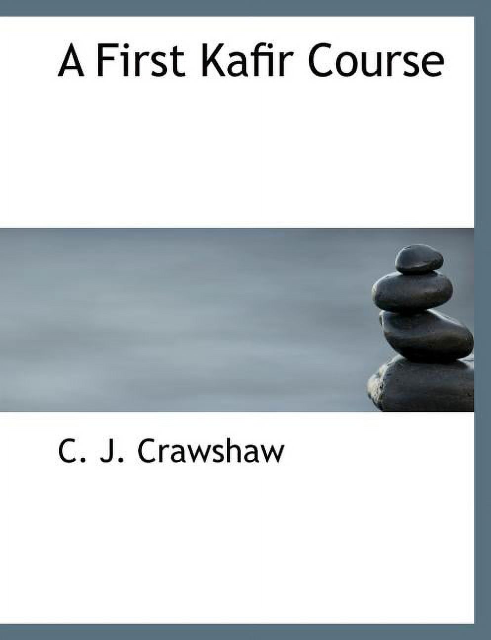 A First Kafir Course (Paperback)