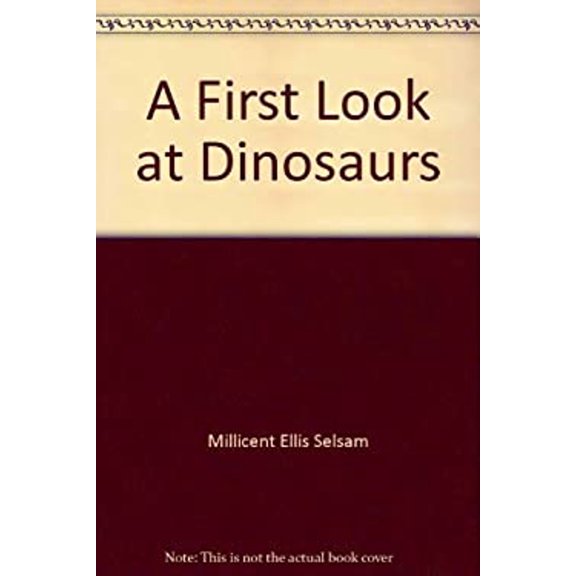 Pre-Owned A First Look at Dinosaurs (Inventions That Changed Our Lives) (Hardcover) 0802764541 9780802764546