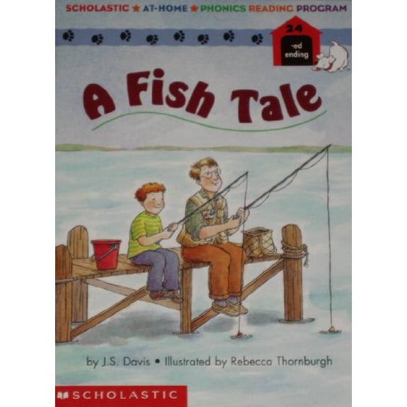 Pre-Owned A Fish Tale (Scholastic at-Home Phonics Reading Program, 24) (Paperback) 059068745X 9780439120371