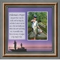 thumbnail image 1 of A Fisherman's Prayer, Fishing Gifts, Beach, Boating or Fishing Decor, Personalized Picture Frame, 8x8, 9701, 1 of 6