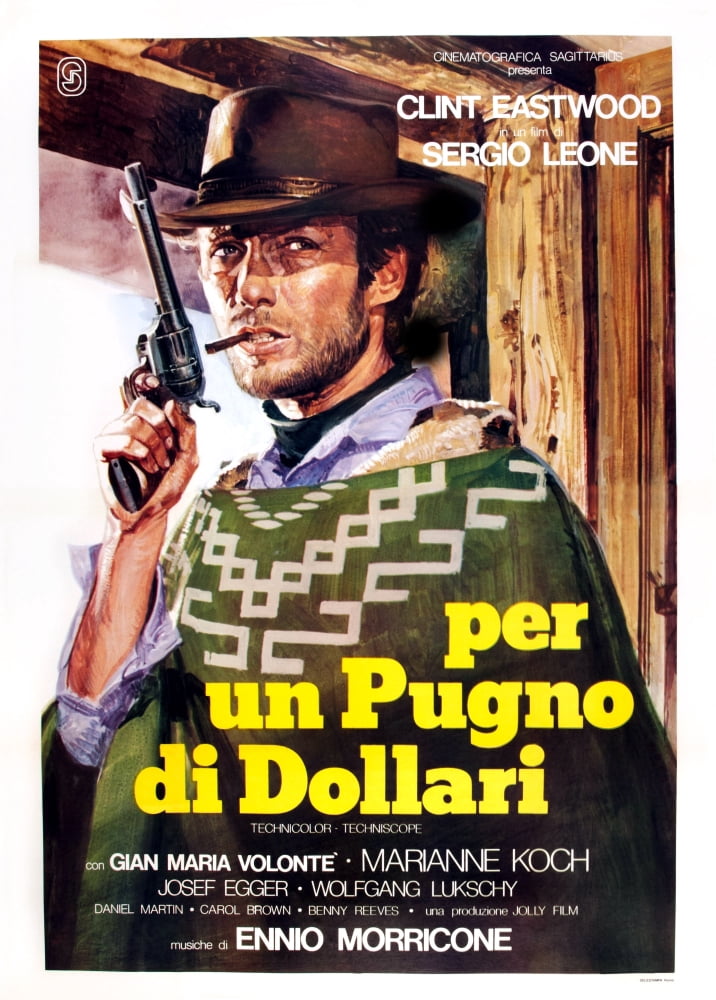 A Fistful Of Dollars (Aka Per Un Pugno Di Dollari) Canvas Art - (11 x 17)