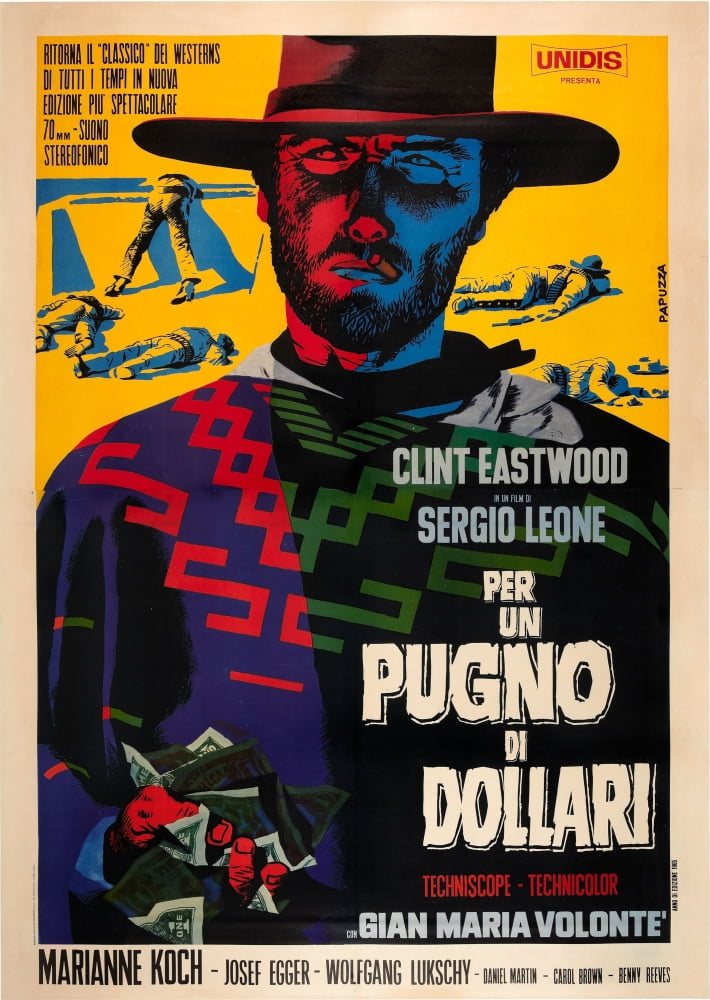 A Fistful Of Dollars Canvas Art - (24 x 36)