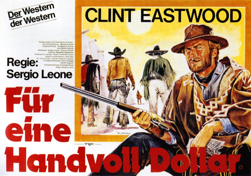 A Fistful Of Dollars Canvas Art -  (28 x 22)