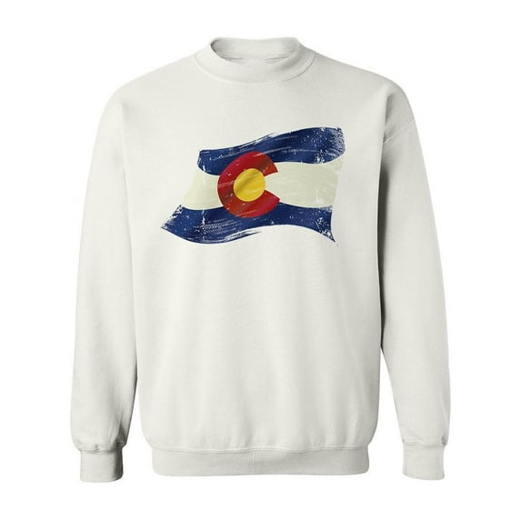 A Flag Of Colorado Sweatshirt Men -Image by Shutterstock, Male Large