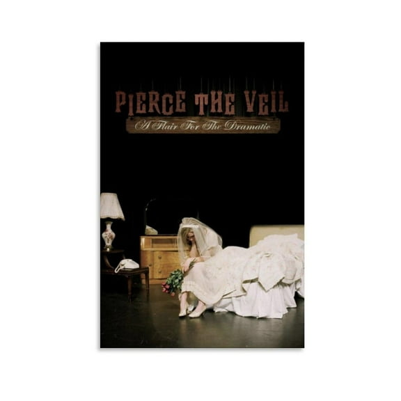A Flair For The Dramatic By Pierce The Veil Canvas Poster Bedroom Decor Office Room Decor Gift