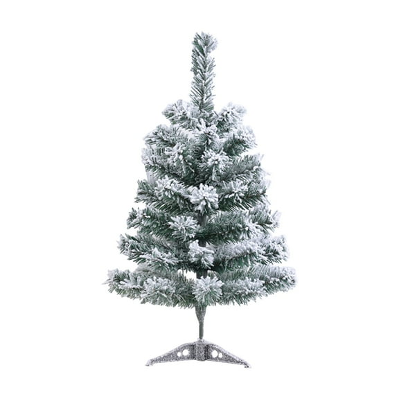 A Flocked Christmas Tree Style A For Fashionable Home Decoration And Seasonal Joy