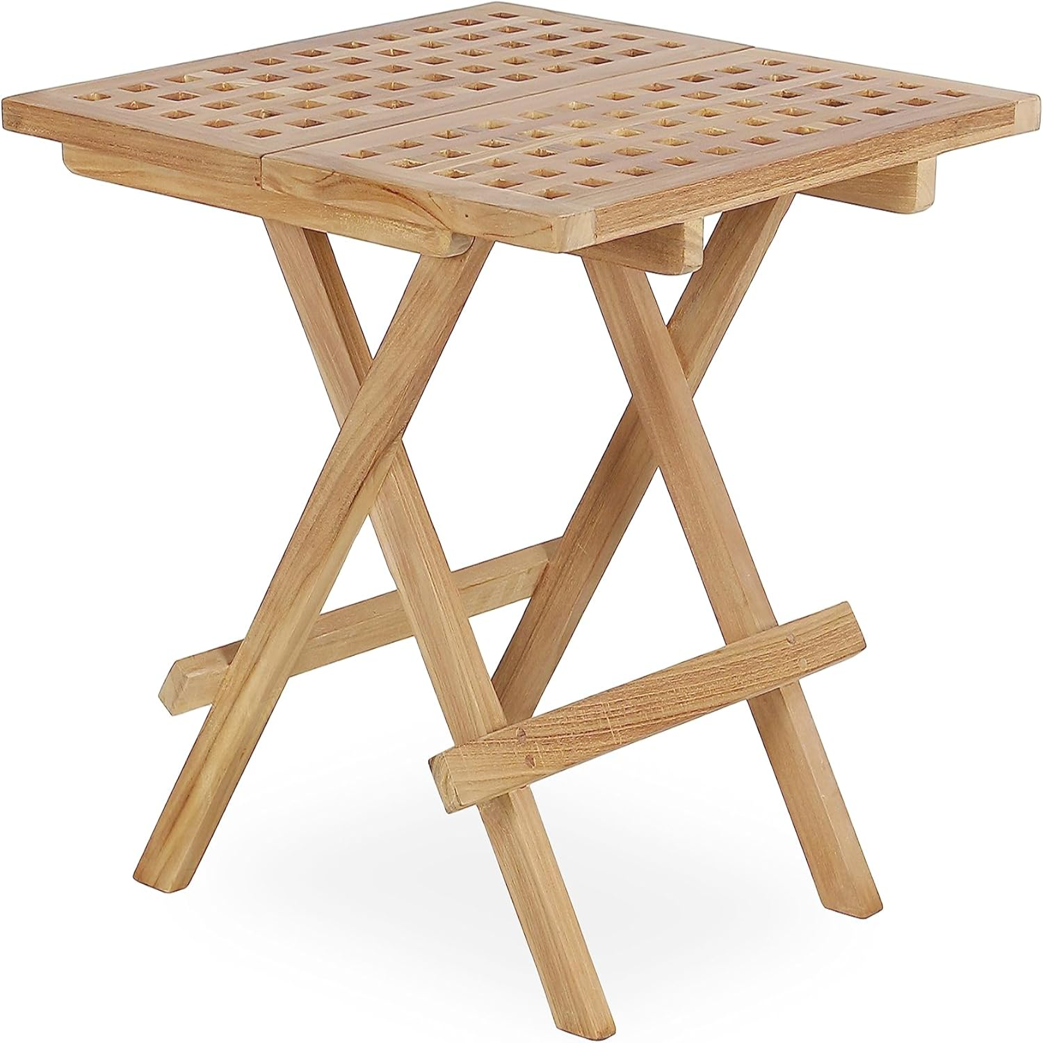 A Folding Side Tables for Patio Portable Side Coffee Table for Garden