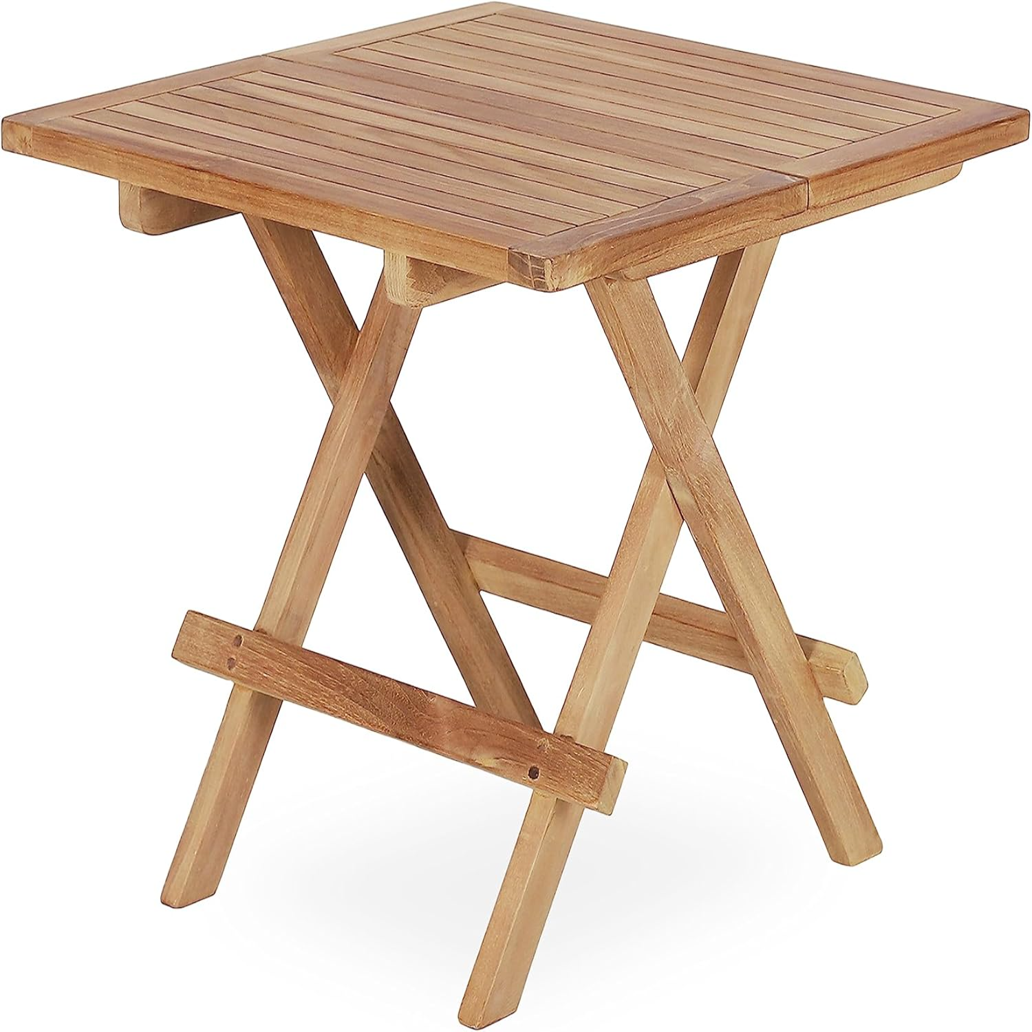 A Folding Side Tables for Patio Portable Side Coffee Table for Garden