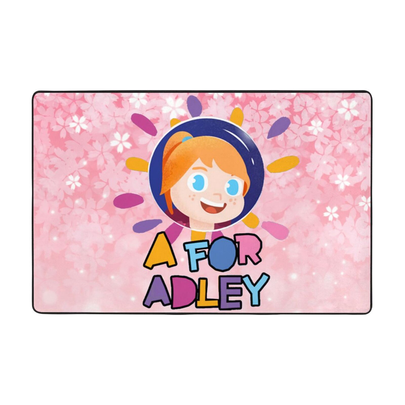 A For Adley Rugs Washable Cover Floor Rug Carpets Bathroom Decorations