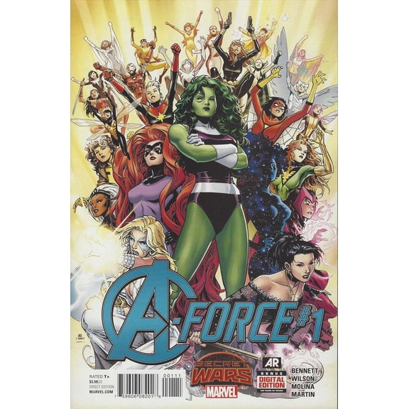 A-Force #1 VF ; Marvel Comic Book
