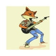 thumbnail image 1 of A Fox Plays The Guitar Mouse Pad Gaming Mousepad 9.84"(L) x 7.87"(W), 1 of 3