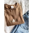 thumbnail image 1 of A-Frame Cabin Winter Embroidered Crewneck, 1 of 2