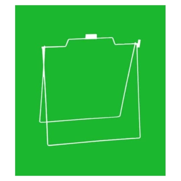 A Frame Metal Stand for Open House Sign for Realtor 18x24 Foldable, 5 Pack White L M