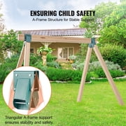 A-Frame Middle Swing Set Brackets Heavy Duty Carbon Steel Swing with Mounting Hardware DIY Swing Bracket Swing Kit for 4x4 Actual 3.7 x 3.7 Inch Legs and 4x6 3.7 x 5.7 Inch Beam Green 2 Pieces