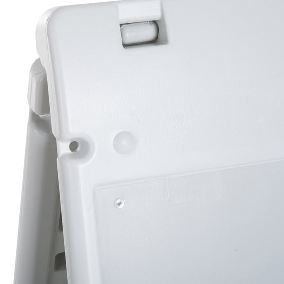 A Frame Sandwich Board Signs Outdoor 22 x 28 Sidewalk Sign with Weighted Tank & Weatherproof Design for Advertising, White