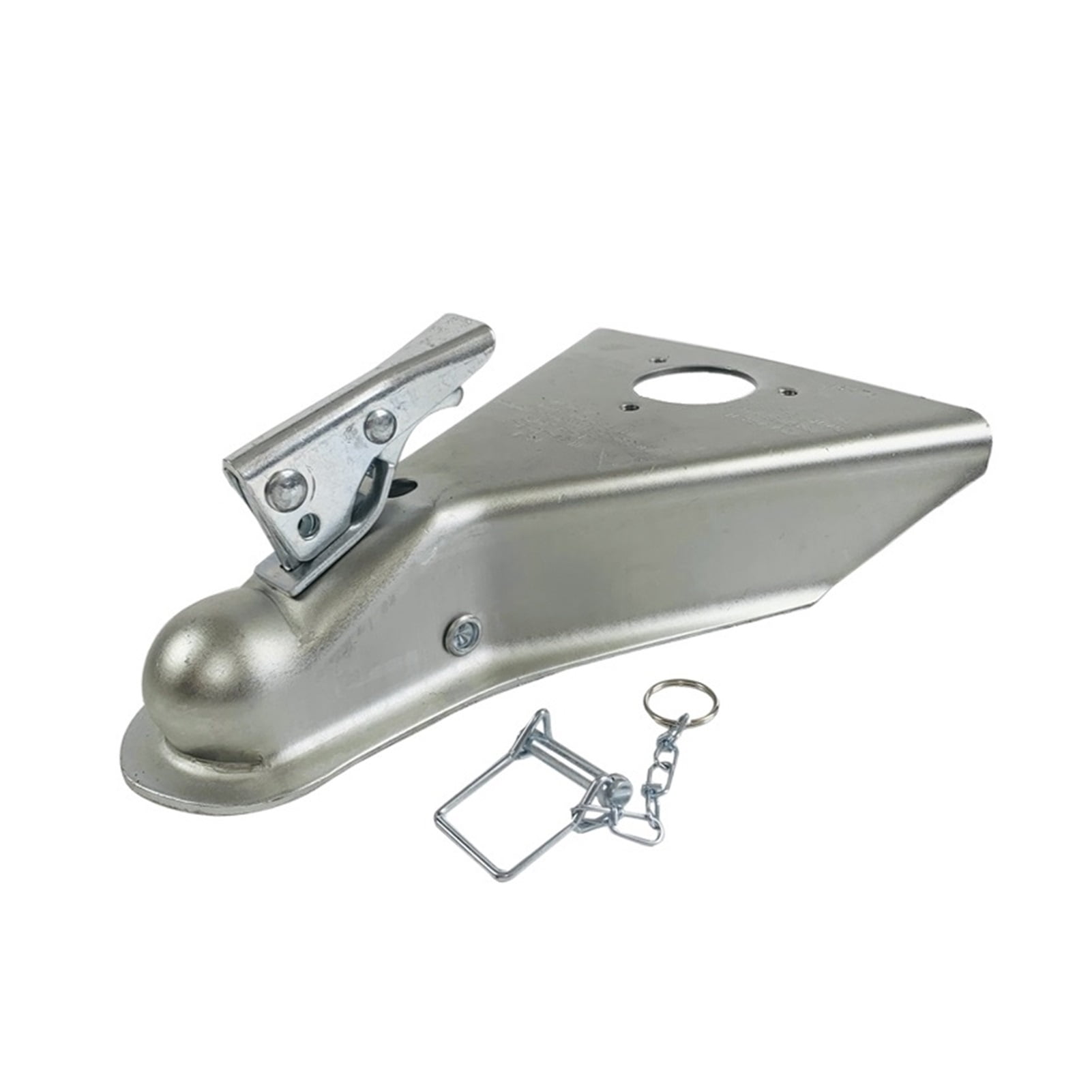 A-Frame Trailer Coupler CAP 5000Ibs Fits 2Inch Ball Hitch Couping RV Parts Camper Caravan Accessories Components ,Easy to Use