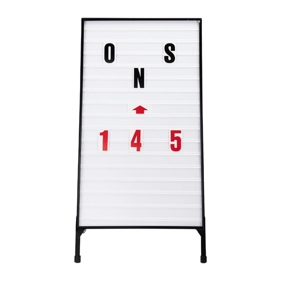 SSWBasics A-Frame with Changeable Lettering