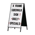 thumbnail image 1 of A-Frame With Changeable Lettering, 1 of 1