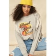 thumbnail image 1 of A French Terry Knit Graphic Sweatshirt M, 1 of 4