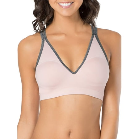 A Fresh Collection Junior's Strappy Push-Up Sports Bra, Style FT631