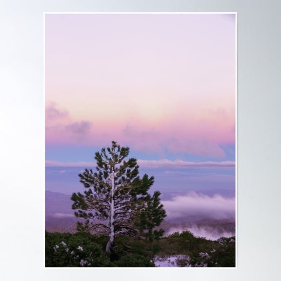 A Frigid Sunset Poster Wall Art, Modern Wall Decor, 24x36 UNFRAMED