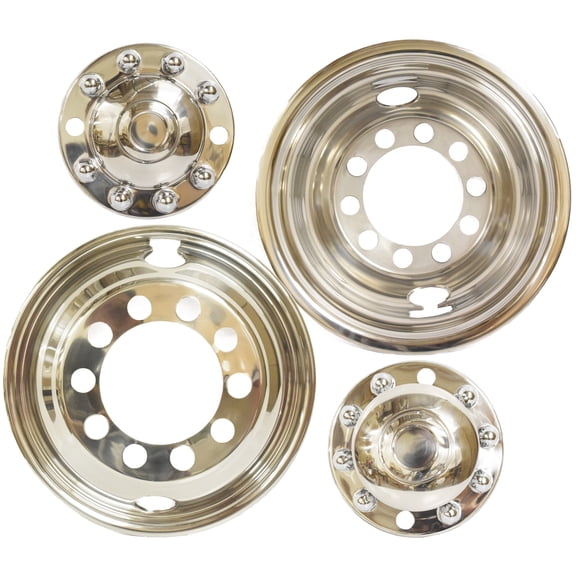 A+ Front and Rear Wheel Simulator 22.5 Stainless Steal