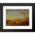 thumbnail image 1 of A Frozen Lake 20x24 Framed Art Print by Ostade, Adriaen van, 1 of 2