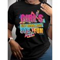 thumbnail image 1 of A Fun Graphic T-Shirt from The 80S, Featuring Short Sleeves And a Casual Round Neck, Perfect for Women'S Spring And Summer Wear, 1 of 9