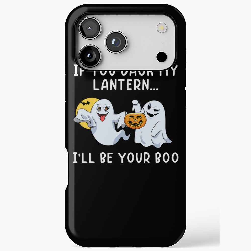A Funny Halloween Adult Ghost And Jack O Lantern Fun Case for iPhone 11 ...