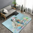 A Funny Little Dalmatian Puppy Area Rugs for Living Room Bedroom