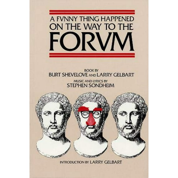 Pre-Owned A Funny Thing Happened on the Way to the Forum Libretto (Paperback) 1557830649 9781557830647