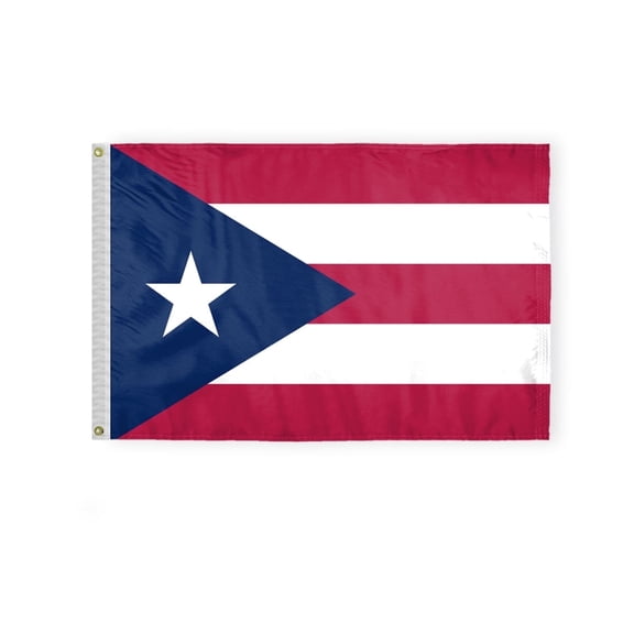 A.G.A.S Puerto Rico State 2' x 3' 200 Denier Nylon Outdoor Flag