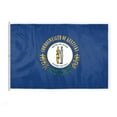 thumbnail image 1 of A.G.A.S 8' x 12' 200D Nylon Rope Flag, Kentucky State, 1 of 6
