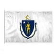 thumbnail image 1 of A.G.A.S. 8' x 12' Massachusetts State Flag, 200D Nylon, 1 of 5