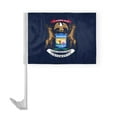thumbnail image 1 of A.G.A.S Michigan State Outdoor Flag, 12x16 Inch Polyester, Printed, 17 Inch Flex Pole, 1 of 1