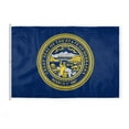 thumbnail image 1 of A.G.A.S. Nebraska State Flag, 8' x 12', 200 Denier Nylon, 1 of 4