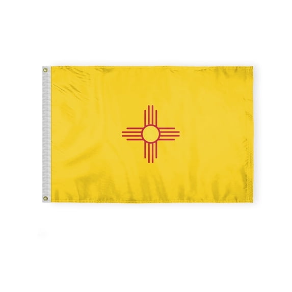 A.G.A.S New Mexico State Outdoor Flag, 2 x 3 Ft, 200D Nylon