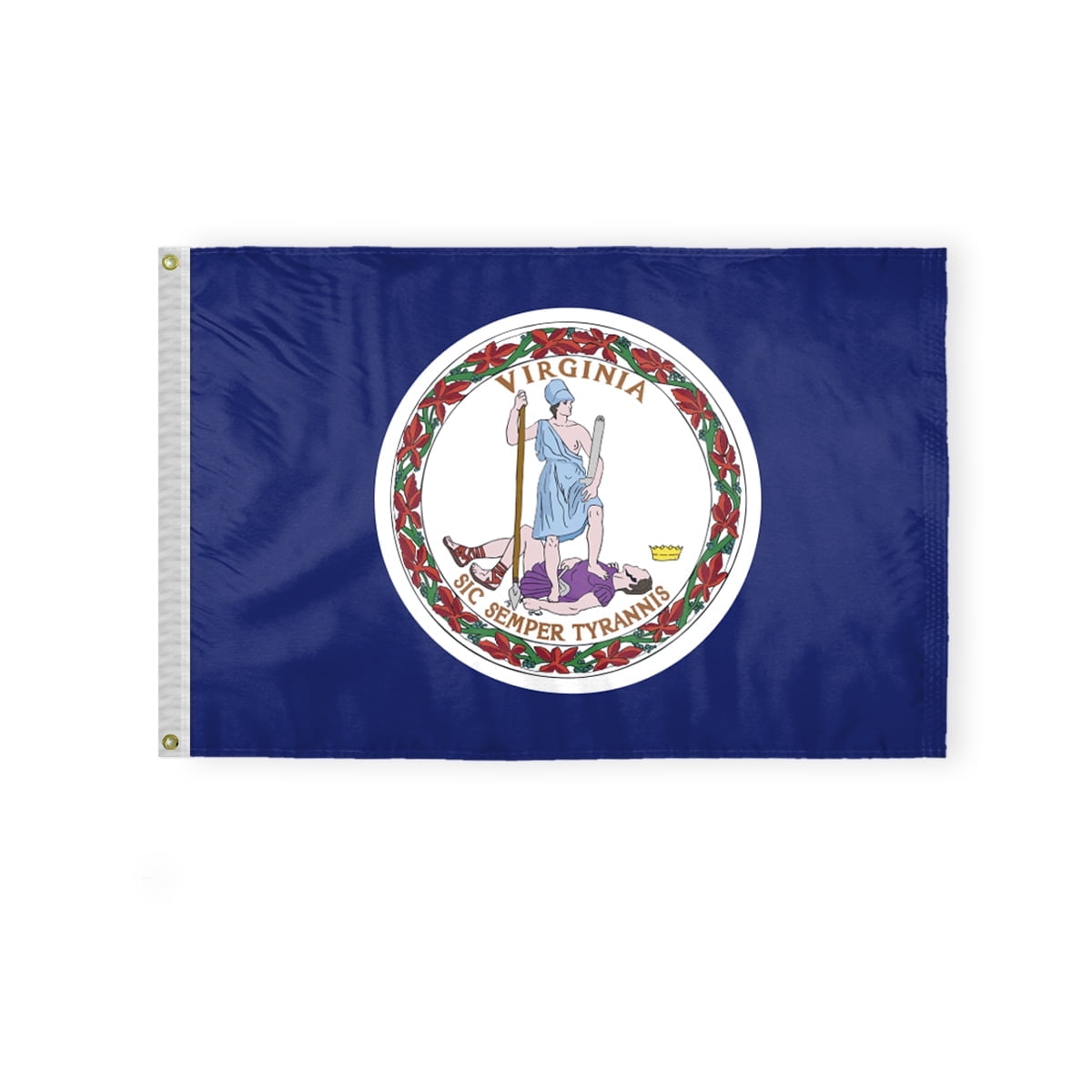 A.G.A.S Virginia State Flag 2' x 3' Outdoor Flag, 200D Nylon