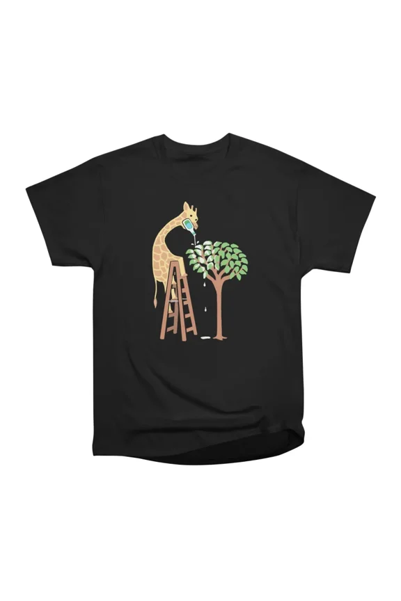 A GIRAFFE WHO LOVES RANCH T-Shirt Tee Gift For Him Merch For Her Apparel For Friend