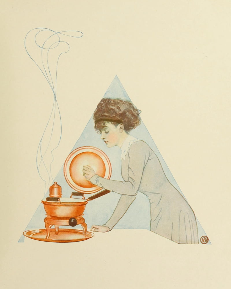 A Gallery of Girls 1911 Stuff as dreams are made on Canvas Art - Clarence Coles Phillips (24 x 36)
